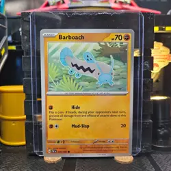 Barboach Paldean Fates Pokemon TCG 050/091 Scarlet & Violet Common - Image 1