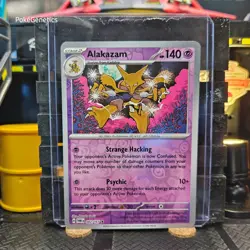 Alakazam Twilight Masquerade Reverse Holo Pokemon TCG 082/167 Scarlet & Violet - Image 1