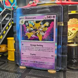 Alakazam Twilight Masquerade Holo Pokemon TCG 082/167 Scarlet & Violet Rare - Image 2