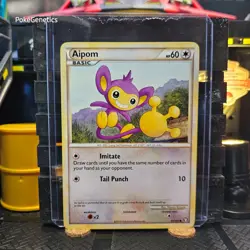 Aipom Triumphant Pokemon TCG 55/102 HeartGold & SoulSilver Common - Image 1