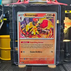 Armarouge Obsidian Flames Pokemon TCG 044/197 Scarlet & Violet Uncommon - Image 1