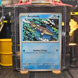 Arrokuda Destined Rivals Pokemon TCG 062/182 Scarlet & Violet Common - Image 1