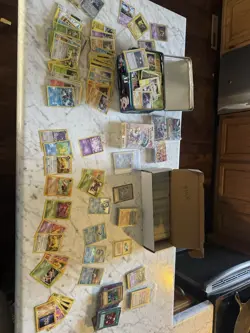 Pokemon Card Collection Massive Lot With Lunch Box - Image 1