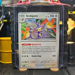 Ambipom Twilight Masquerade Pokemon TCG 138/167 Scarlet & Violet Uncommon - Image 1