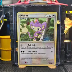 Aipom Unleashed Pokemon TCG 43/95 HeartGold & SoulSilver Common - Image 1