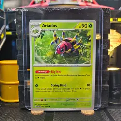 Ariados Twilight Masquerade Pokemon TCG 005/167 Scarlet & Violet Uncommon - Image 1