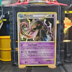Banette Triumphant Pokemon TCG 14/102 HeartGold & SoulSilver Rare - Image 1