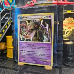 Banette Triumphant Pokemon TCG 14/102 HeartGold & SoulSilver Rare - Image 2