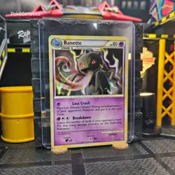 Banette Triumphant Pokemon TCG 14/102 HeartGold & SoulSilver Rare - Image 3