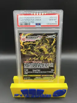 2021 Pokemon SWSH Shining Fates #SV122 Full Art Eternatus VMAX Gem Mint PSA 10 - Image 1
