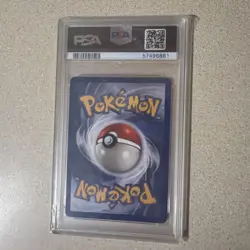 1999 POKEMON BASE SET UNLIMITED #10 MEWTWO-HOLO PSA 8 - Image 2
