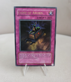 Yugioh Trap Curse of Anubis AST-105 Ancient Sanctuary Ultra Rare Unlimited - Image 1