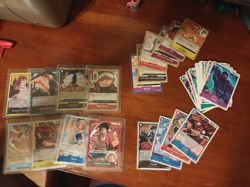 ONE PIECE LOT - 42 cards - One Piece TCG Foil Monkey.D.Luffy ST01-001 & MORE - Image 1