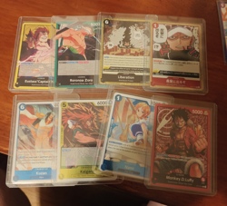 ONE PIECE LOT - 42 cards - One Piece TCG Foil Monkey.D.Luffy ST01-001 & MORE - Image 2