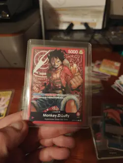 ONE PIECE LOT - 42 cards - One Piece TCG Foil Monkey.D.Luffy ST01-001 & MORE - Image 5