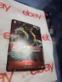 Brook ST01 011 C WINNER Promotional Tournament English HOLO One Piece Card Game - Image 4