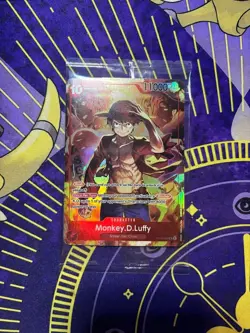 SEALED Monkey D. Luffy SR ST10-006 - Treasure Booster Promo - One Piece TCG - Image 1