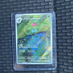 Pokemon TCG Card Ivysaur 167/165 Scarlet & Violet 151 IR *English* - NM - Image 1