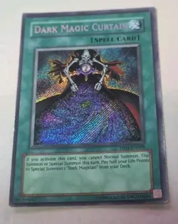 Yugioh Dark Magic Curtain PP01-EN008 Secret Rare Unlimited LP - Image 1