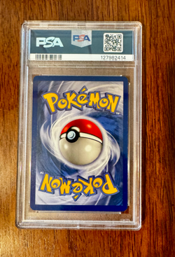1999 POKEMON TCG BASE SET #63/102 SHADOWLESS SQUIRTLE COMMON PSA 8 NM-MT - Image 2