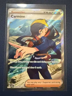 Carmine 204/167 | Sv06: Twilight Masquerade Ultra Rare Holo NM | Pokemon TCG - Image 1