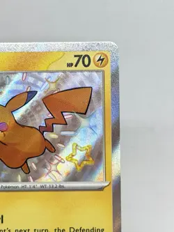 Pokemon TCG Paldean Fates Pikachu 131/091 Holo Baby Shiny- NM/M- US SELLER 🇺🇸 - Image 3