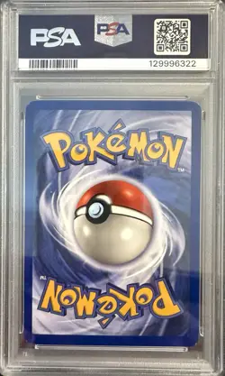Hitmonlee Holo #7/62 - 1999 Pokemon Fossil - PSA 7 - Image 2