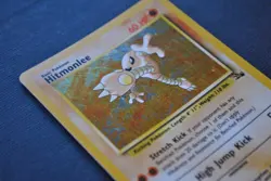 Hitmonlee #7 / 62 Fossil Holo - LP - Pokemon 1999 TCG WOTC Vintage - Image 5