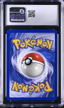 CGC 7.5 Hitmonlee Fossil 7/62 Holo 1999 Pokemon Card NM+ psa - Image 2
