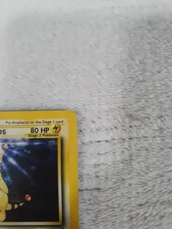 Ampharos Neo Genesis Holo Pokemon TCG Card 1/111 Vintage Holographic - Image 2