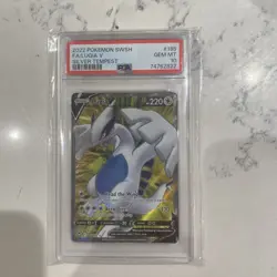 2022 Pokemon Sword & Shield Silver Tempest Full Art Lugia V #185 PSA 10 GEM MINT - Image 1