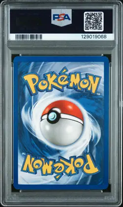 2000 POKEMON PROMO BLACK STAR GAME BOY #10 MEOWTH-HOLO PSA 8 - Image 2