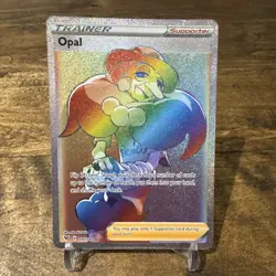 Pokemon TCG Opal Vivid Voltage Holo Card 197/185 Secret Rare Rainbow UK - Image 1