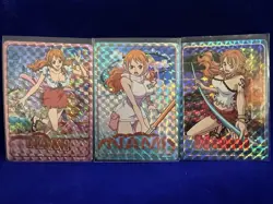 One Piece Holographic Stickers Cards Nami - Image 2