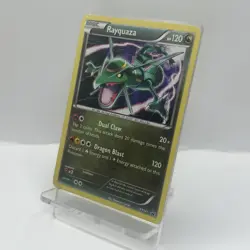 Rayquaza XY141 Pokemon Dragon Promo Card (LP) - Image 2