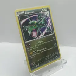 Rayquaza XY141 Pokemon Dragon Promo Card (LP) - Image 3