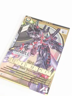 SAMPLE RX-0 Full Armor Unicorn Gundam Arsenal Base Mobile Suit Card - Image 2