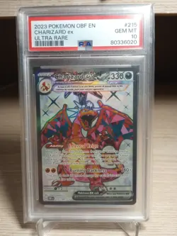 Pokemon 10 Card LOT W/Ultra Rare! V,VStar,Vmax,EX,GX,ACE,IR (M/NM)🤩 Charizard! - Image 1