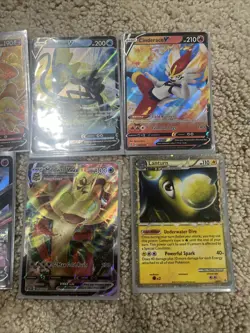 Pokemon TCG LOT of ULTRA RARE FULL ART EX V 10 cards NEAR MINT - Image 4