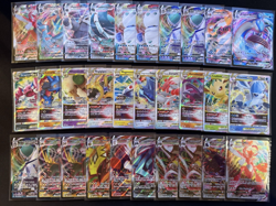 Lot of 150 Pokemon Cards V/VMAX/EX/Full Art/GX/Trainer/Holos Modern Collection - Image 3