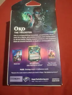 Magic: The Gathering Throne of Eldraine Oko, The Trickster Planeswalker Deck - Image 2
