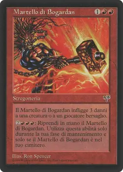Mirage MTG Italian Hammer of Bogardan Magic - Image 1