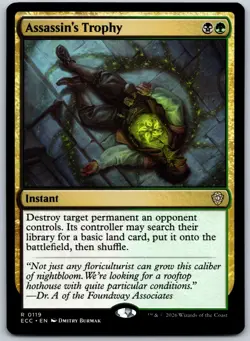 Assassin's Trophy R Commander: Lorwyn Eclipsed 119 NM - Image 1