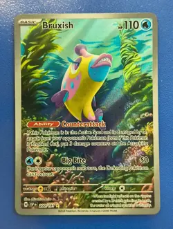 Pokemon TCG Bruxish Full Art Holo Illustration Card #200/191 Surging Sparks - Image 1