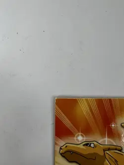 Pokemon TV Animation #06 Charizard Series 1 Topps Blue Logo 1st Edition - Image 2