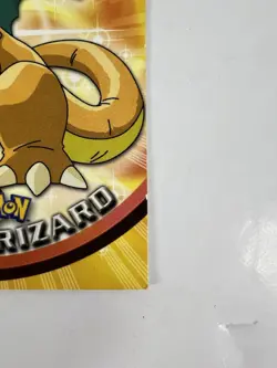 Pokemon TV Animation #06 Charizard Series 1 Topps Blue Logo 1st Edition - Image 5