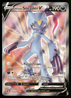 Hisuian Sneasler V (Full Art) SWSH10: Astral Radiance 174/189 NM Pokemon TCG - Image 1