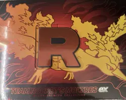 Pokemon TCG Team Rocket’s Moltres ex Ultra Premium Collection UPC Factory Sealed - Image 3