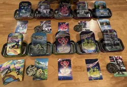 Pokemon TCG Mini Tin Lot x13 Tins NO PACKS 151, Paldean Fates, Sinnoh Stars + - Image 4