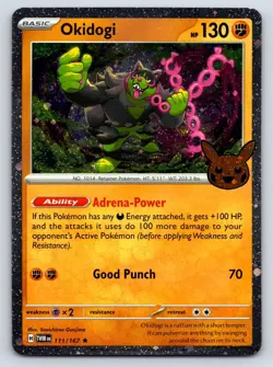 Okidogi Cosmos Holo Promo Pokemon Halloween Trick or Trade TWM 111/167 NM - Image 1